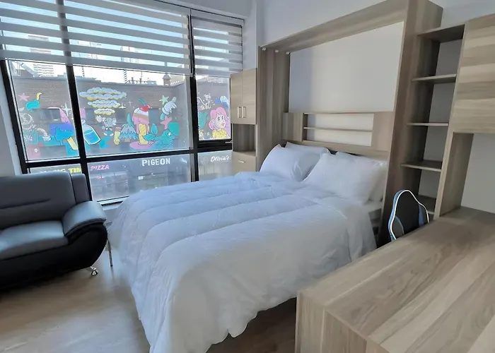 Lovely Loft With Views On Bishop - Mtl Zx2