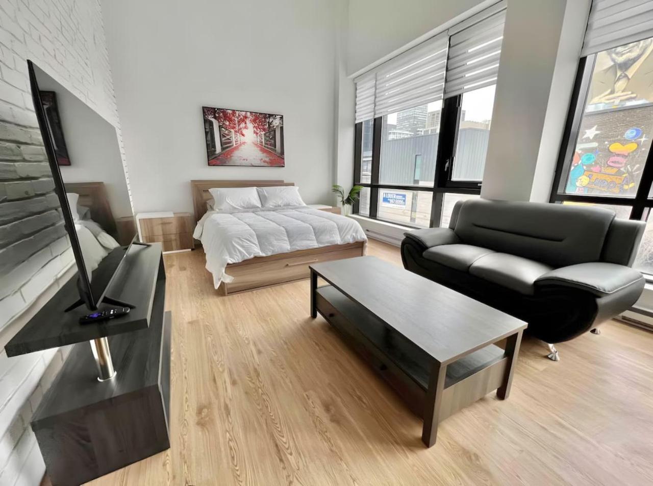 Lovely Loft With Views On Bishop - Mtl Zx2 Apartment